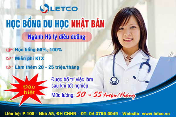hoc bong du hoc nganh ho ly dieu duong tai nhat ban