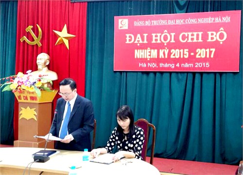 Đại hội Chi bộ Công ty LETCO nhiệm kỳ 2015 – 2017