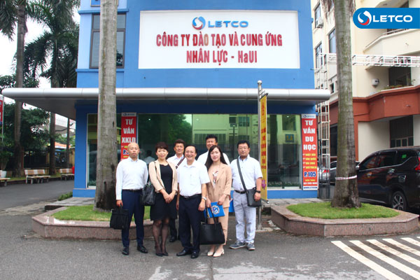 Nghiệp đoàn Auto network, Nhật Bản thăm và làm việc tại Công ty LETCO