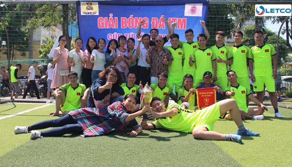 LETCO tham gia Giải bóng đá Cup Tứ hùng ITM 2019