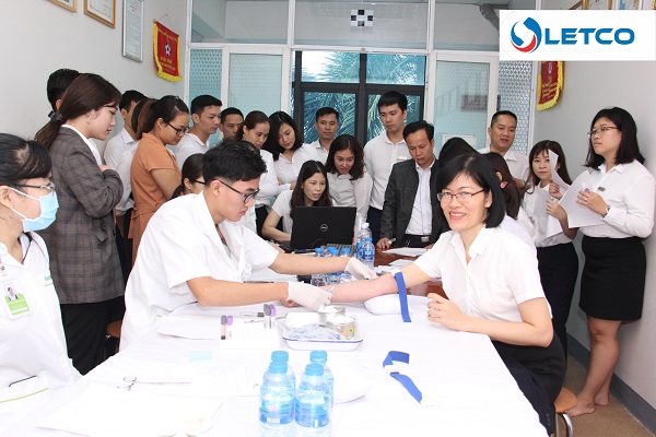 Khám sức khỏe cho cán bộ, nhân viên LETCO