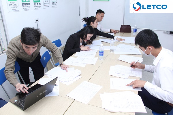 Buổi thi tuyển đánh giá, xếp loại Thực tập sinh nguồn