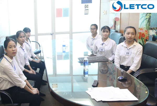06 nữ Thực tập sinh LETCO trúng tuyển đơn hàng chế biến thực phẩm