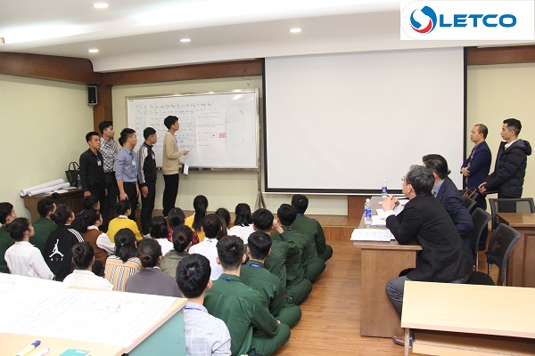 Phần thi Tham luận cho đơn hàng Công ty Kawamura