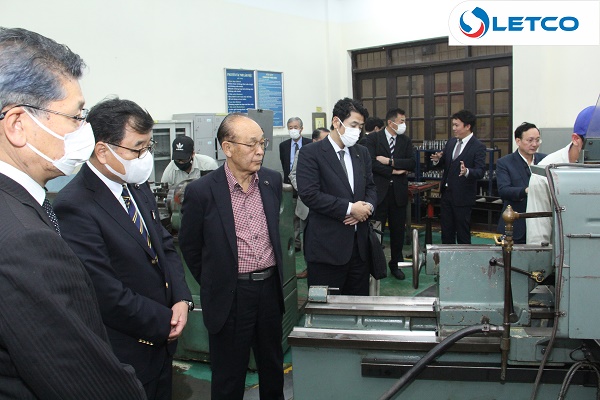 Đại diện tỉnh Saitama (Nhật bản) thăm, làm việc Trường ĐHCNHN và LETCO