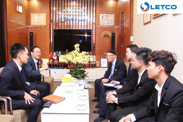 Công ty Komoshita đánh giá cao nhân lực xuất đi từ LETCO