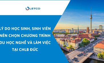 LÝ DO HỌC SINH, SINH VIÊN NÊN CHỌN CHƯƠNG TRÌNH DU HỌC NGHỀ VÀ LÀM VIỆC TẠI CHLB ĐỨC