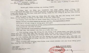 Sở GD&ĐT Hà Nội cảnh báo về lừa đảo du học Nhật Bản
