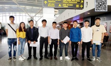 DHS Trường Higashi Shijuku xuất cảnh