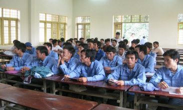 Kiểm tra tay nghề Hàn đối với người lao động đăng ký đi làm việc tại Hàn Quốc ngành đóng tàu