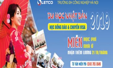 Du học Nhật Bản chương trình học bổng báo chuyển Visa