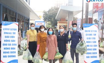 LETCO hưởng ứng hoạt động “giải cứu” nông sản tỉnh Hải Dương